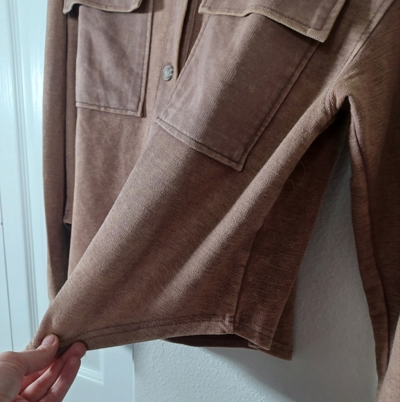 Hippie Rose Button Long Sleeve Top - Picture 3 of 12